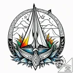 Tattoo sketch, eep running through jungle wit… – style Jagger Old – tattoo sketch (09.12.2025 02:57)