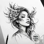 р“сђсѓрїрїр° 9: рђр±сѓс‚сђр°рєс‚рѕс‹рµ рё р­р… – style Jaeger Simple – tattoo sketch (09.12.2025 14:17)