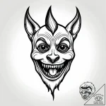 Tattoo sketch, jack-jack mischievous grin wit… – style Jagger Old – tattoo sketch (10.12.2025 02:17)