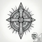 Tattoo sketch a subtle symbol of logic and re… – style Jagger Old – tattoo sketch (10.12.2025 03:37)