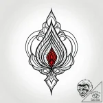 Patterns, tattoo line art, fine lines, delica… – style Jagger Old – tattoo sketch (10.12.2025 19:37)