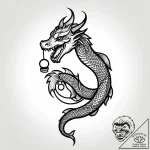 Tattoo design a neo-traditional lamp or lante… – style Jagger Old – tattoo sketch (10.12.2025 20:57)