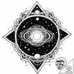 Tattoo design a watercolor nebula in soft, bl… – style Jaeger Mini – tattoo sketch (10.12.2025 21:57)