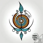 спираль, tattoo sketch design, on a clean whi… – style Jagger Old – tattoo sketch (11.12.2025 00:57)