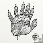 Eskiz.to, tattoo sketch, diego’s paw prints w… – style Jaeger Mini – tattoo sketch (11.12.2025 03:18)