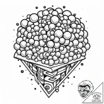 A whimsical bubblegum art, pop art,, concept… – style Jaeger Mini – tattoo sketch (11.12.2025 15:17)