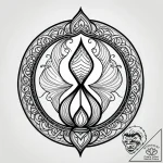 Tattoo sketch, hourglass with swirling sands… – style Jagger Old – tattoo sketch (11.12.2025 15:37)