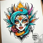 облака, tattoo drawing outline, new school ta… – style Jaeger Simple – tattoo sketch (11.12.2025 18:57)