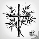 Tattoo sketch, japanese ink wash style bamboo… – style Jaeger Simple – tattoo sketch (11.12.2025 22:56)