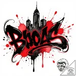 Tat tattoo sketch, street art mural with bold… – style Flux Inscriptions – tattoo sketch (12.12.2025 19:17)