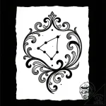 р“сђсѓрїрїр° 7: рђсѓс‚сђрѕр»рѕрірёс‡рµсѓрєрёр… – style Flux Inscriptions – tattoo sketch (13.12.2025 01:57)