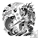 Tat tattoo sketch, epic battle scene between… – style Flux Inscriptions – tattoo sketch (13.12.2025 03:17)