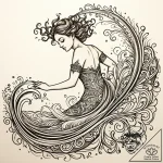 Tat tattoo sketch, bronagh swimming through w… – style Jaeger Simple – tattoo sketch (13.12.2025 18:17)