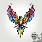 Tattoo sketch a pair of wings unfurled, symbo… – style Jagger Old – tattoo sketch (13.12.2025 20:17)