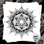 7. рўрір°сђрѕрі (р‘рѕрі рќрµр±р°, рљсѓр·рѕрµс… – style Flux Inscriptions – tattoo sketch (14.12.2025 00:37)