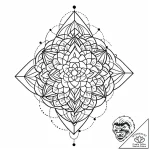 Tattoo design an abstract mosaic of different… – style Jaeger Mini – tattoo sketch (14.12.2025 07:56)