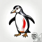 пингвины из мадагаскара (penguins of madagasc… – style Jagger Old – tattoo sketch (14.12.2025 18:56)