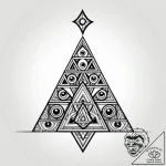 Tattoo sketch, minions stacked forming pyrami… – style Jagger Old – tattoo sketch (15.12.2025 02:57)