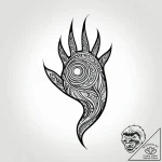 Tat tattoo sketch, jungle animal footprints w… – style Jagger Old – tattoo sketch (15.12.2025 13:17)