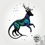 Tattoo sketch a subtle silhouette of the zodi… – style Jagger Old – tattoo sketch (16.12.2025 06:36)