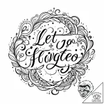 Tattoo sketch, delicate calligraphy phrase “l… – style Jaeger Mini – tattoo sketch (16.12.2025 14:17)