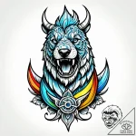 Eskiz.to, tattoo sketch, manny mammoth roarin… – style Jagger Old – tattoo sketch (16.12.2025 18:37)