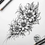 Tattoo design a spine subtly outlined with a… – style Jaeger Simple – tattoo sketch (16.12.2025 21:56)