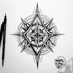 аркейн (arcane, 2021), concept art for tattoo… – style Jaeger Simple – tattoo sketch (16.12.2025 23:17)