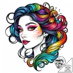 Tat tattoo sketch, makeup artist’s eyeshadow… – style Jaeger Mini – tattoo sketch (17.12.2025 02:17)