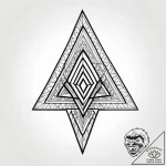 Tattoo design: a geometric tattoo of mokosh’s… – style Jagger Old – tattoo sketch (17.12.2025 17:16)