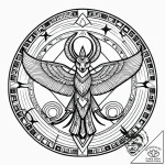 Tattoo design a zodiac animal depicted in a s… – style Jagger Old – tattoo sketch (18.12.2025 01:17)