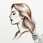 Tattoo sketch a fluid line art piece that sub… – style Flux Inscriptions – tattoo sketch (18.12.2025 05:37)