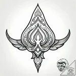 Tattoo sketch a glowing “level complete” bann… – style Jagger Old – tattoo sketch (18.12.2025 07:57)