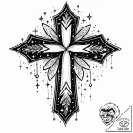 Tattoo sketch, encanto with fireflies and sta… – style Jaeger Mini – tattoo sketch (18.12.2025 16:56)