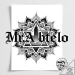 Eskiz.to, tattoo sketch, mr. incredible silho… – style Flux Inscriptions – tattoo sketch (18.12.2025 20:17)