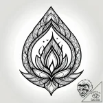 Tattoo sketch a fireplace with a cozy fire bu… – style Jagger Old – tattoo sketch (18.12.2025 21:17)