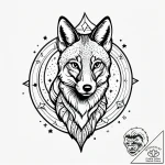 Tattoo sketch, tiny dotwork constellation for… – style Jagger Old – tattoo sketch (18.12.2025 22:37)