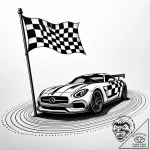 Tattoo sketch a stylized race track with a ch… – style Jaeger Simple – tattoo sketch (18.12.2025 23:17)