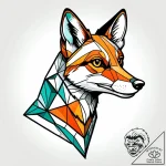 Tattoo sketch a geometric animal silhouette (… – style Jagger Old – tattoo sketch (18.12.2025 23:57)