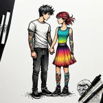 Tattoo sketch, astrid and hiccup silhouette h… – style Jaeger Simple – tattoo sketch (19.12.2025 01:56)