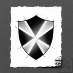 Tattoo sketch an abstract “shield” made of in… – style Flux Inscriptions – tattoo sketch (19.12.2025 02:57)