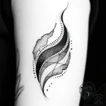 Tattoo design a flowing watercolor blend for… – style Flux Inscriptions – tattoo sketch (19.12.2025 07:57)