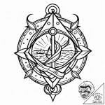 Tattoo sketch a single, glowing light in a va… – style Jaeger Mini – tattoo sketch (19.12.2025 11:16)