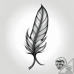 Tattoo sketch a delicate feather., tattoo lin… – style Jagger Old – tattoo sketch (20.12.2025 04:57)