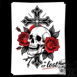 Barcode with the word ‘human’ or ‘lost’ under… – style Flux Inscriptions – tattoo sketch (20.12.2025 05:17)