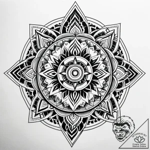 Tat tattoo sketch, the boy dancing with anima… – style Jaeger Simple – tattoo sketch (20.12.2025 10:57)