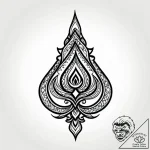E, tattoo sketch design, blackwork tattoo sty… – style Jagger Old – tattoo sketch (20.12.2025 20:17)