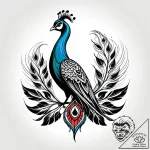 перо павлина, artistic tattoo sketch, neo tra… – style Jagger Old – tattoo sketch (21.12.2025 05:36)