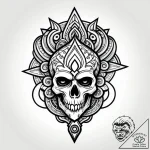Tattoo design a brain with a joystick growing… – style Jagger Old – tattoo sketch (21.12.2025 12:17)