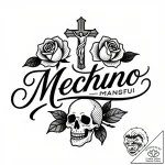 Tattoo design a meaningful word (e.g., “alway… – style Flux Inscriptions – tattoo sketch (21.12.2025 13:57)